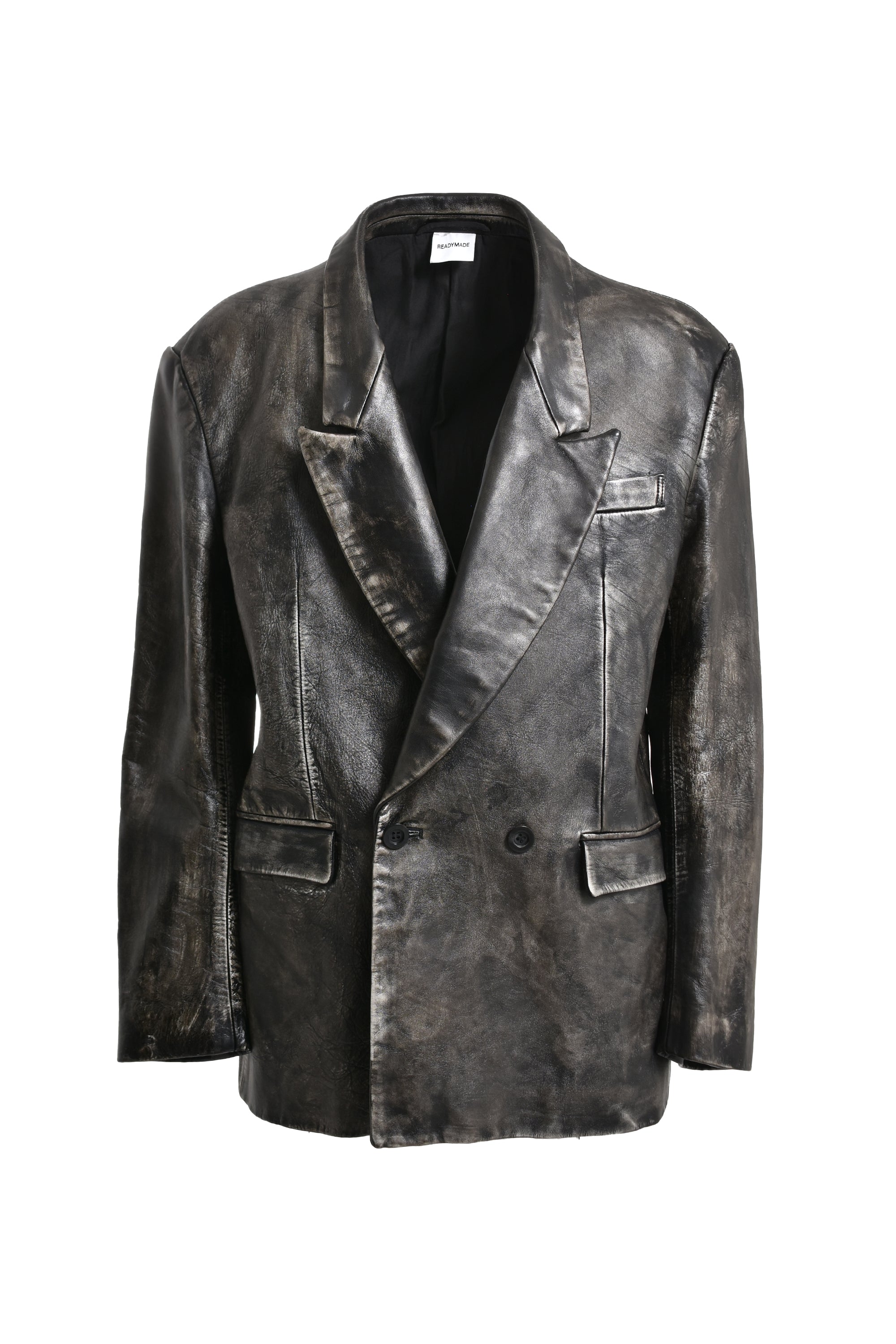 READYMADE レディメイド LEATHER JACKET / BLK -NUBIAN