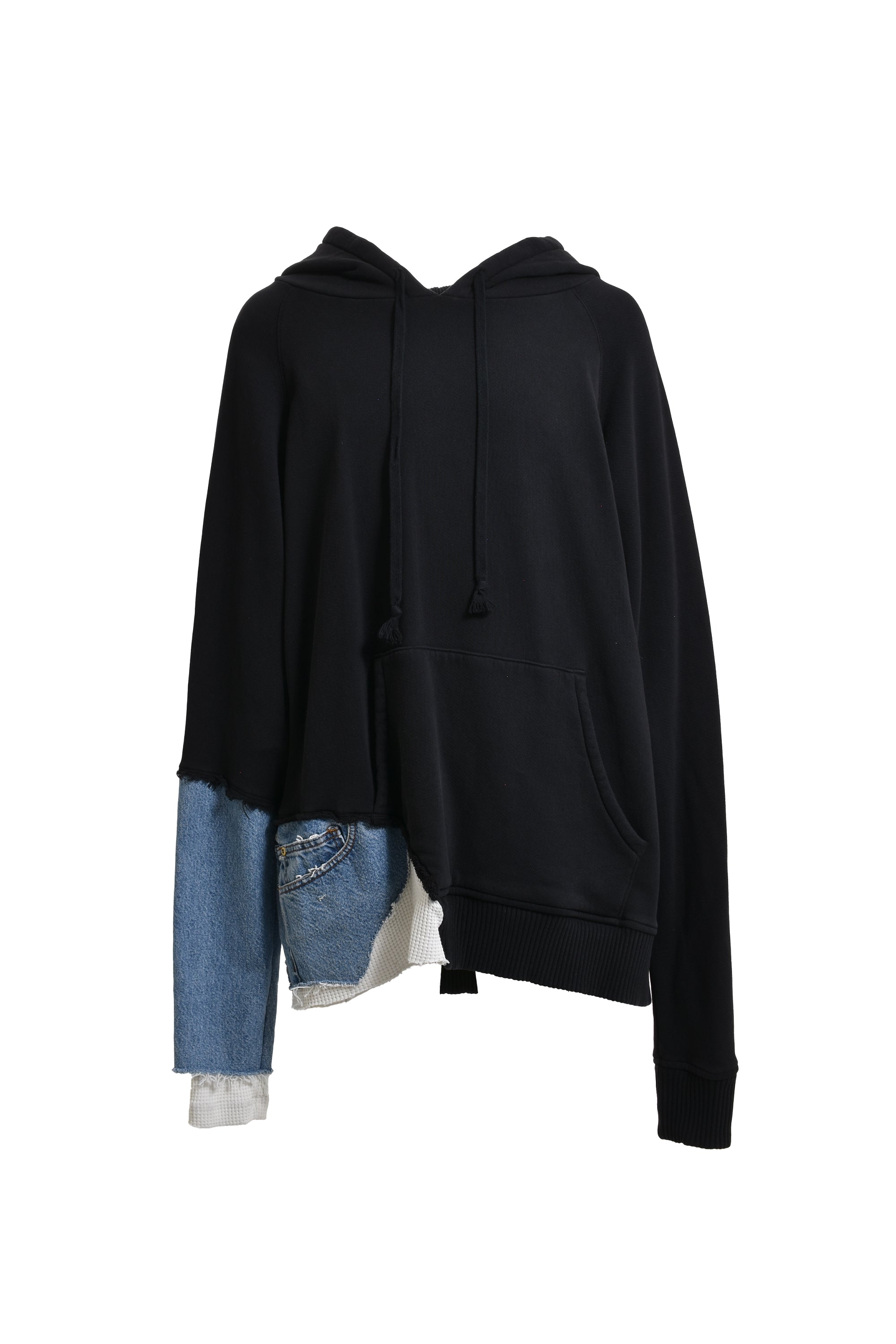 Greg Lauren グレッグ・ローレン FW23 BLACK FRAGMENT HOODIE / BLK 