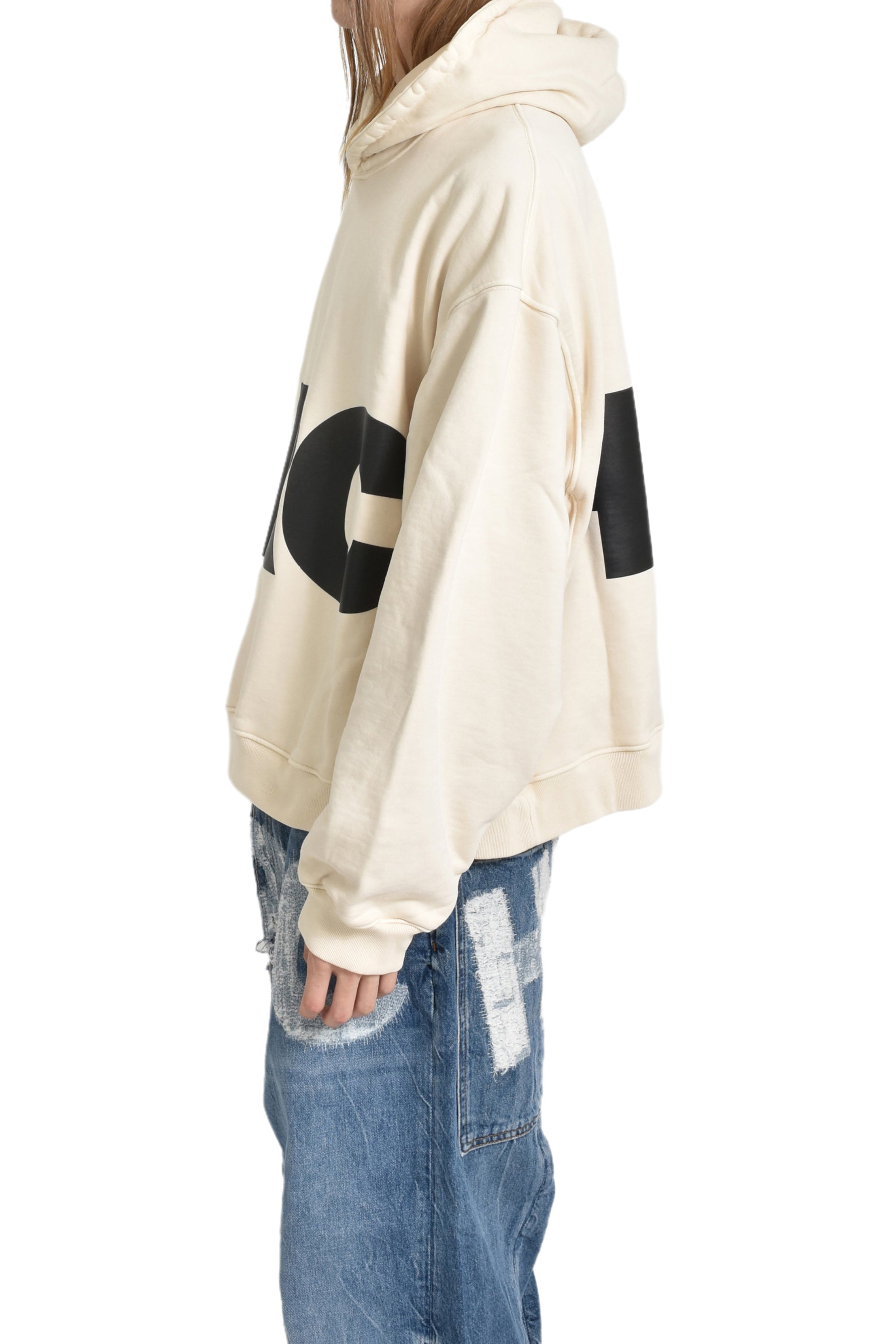 OVERSIZED HOODIE SIDE PANEL / ECR