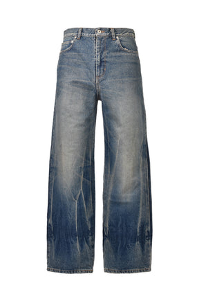 DADDY CUT JEANS / BLU