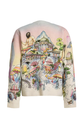 THE ROAD TO KNOWLEDGE PRINTED JUMPER / MULTI