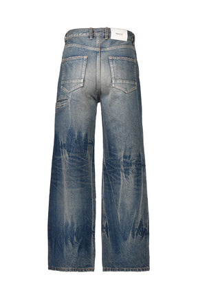 DADDY CUT JEANS / BLU