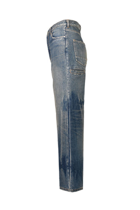 DADDY CUT JEANS / BLU