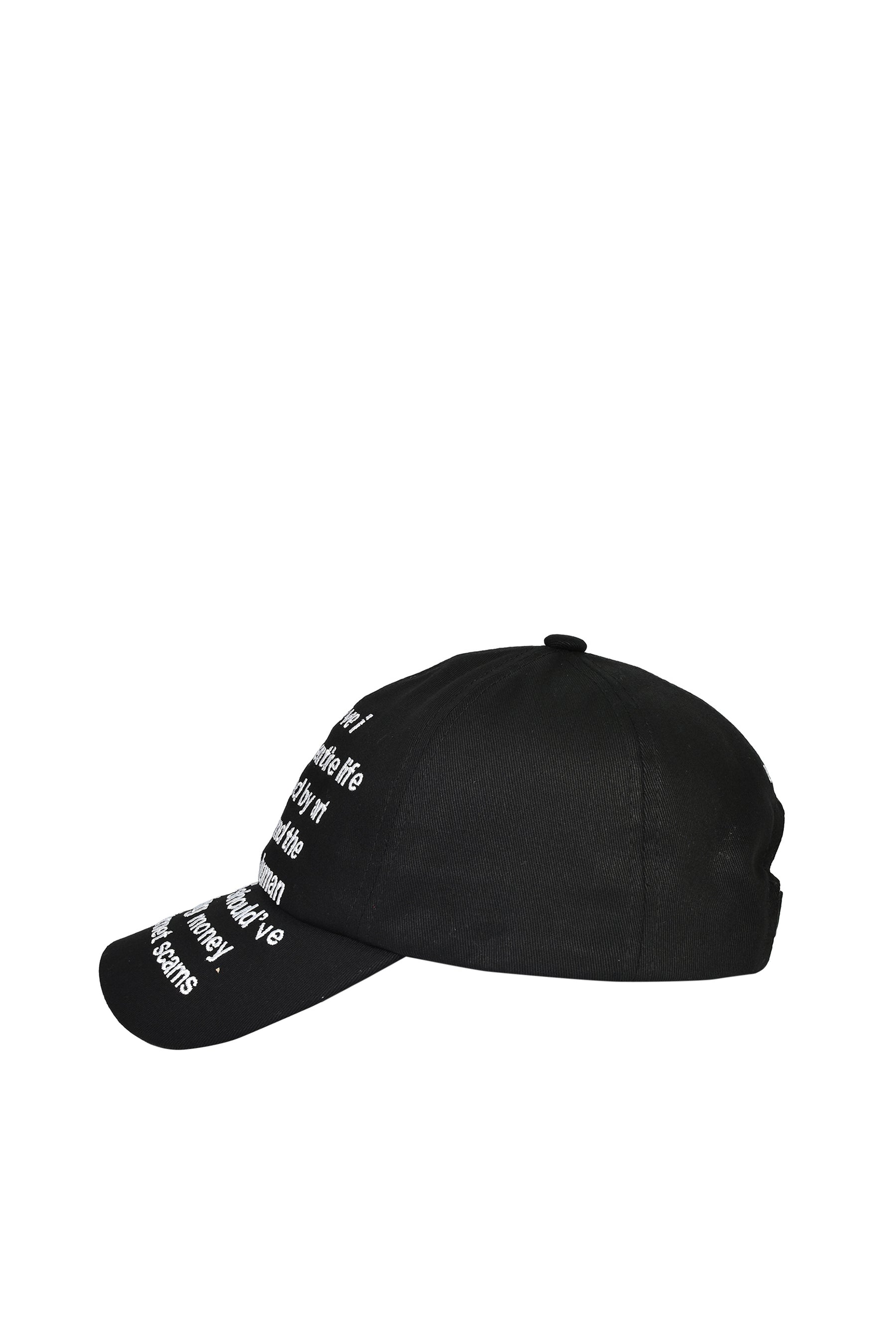 INTERNET SCAMS HAT / BLK