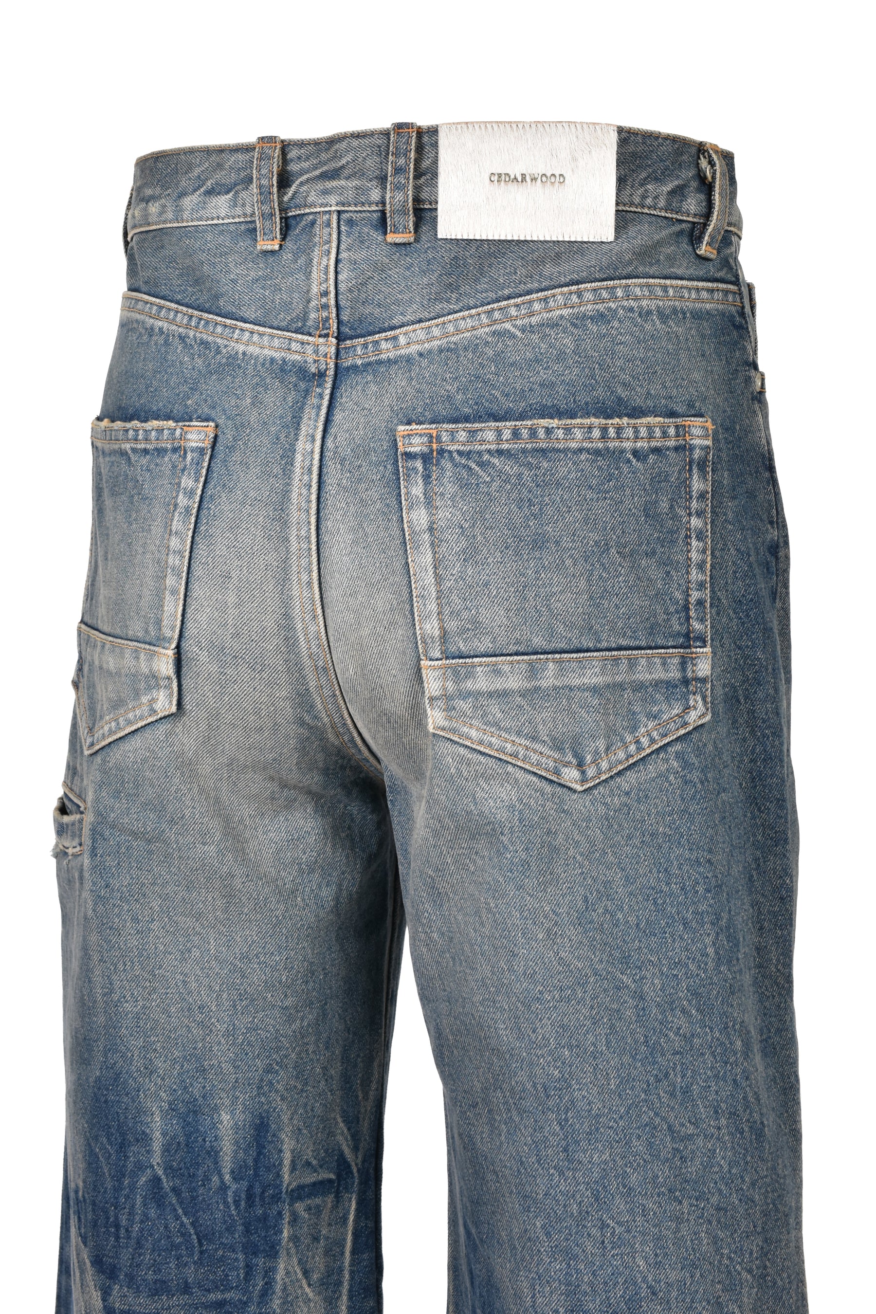 DADDY CUT JEANS / BLU