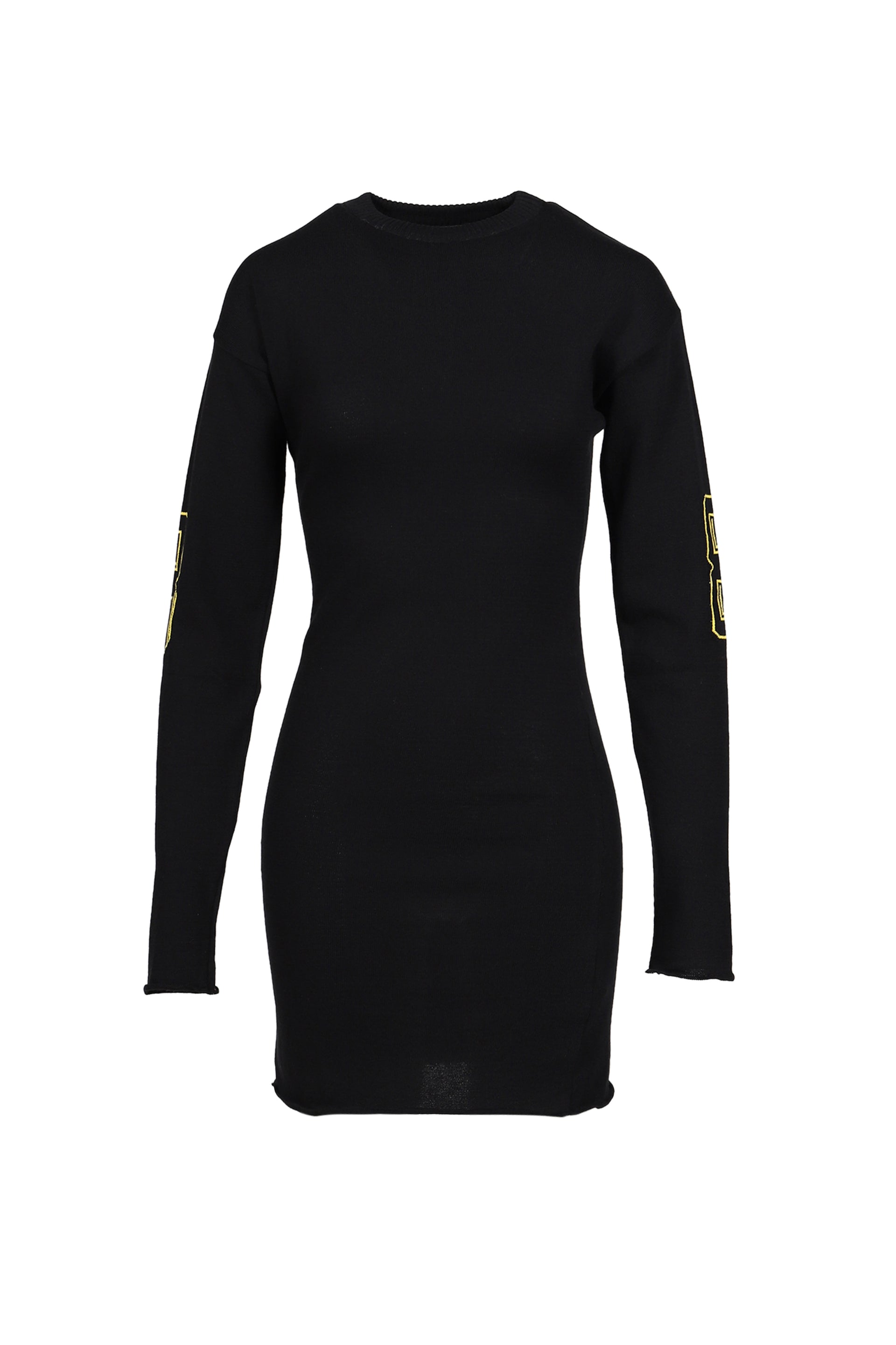 JACQUARD TEAM MINIDRESS / BLK