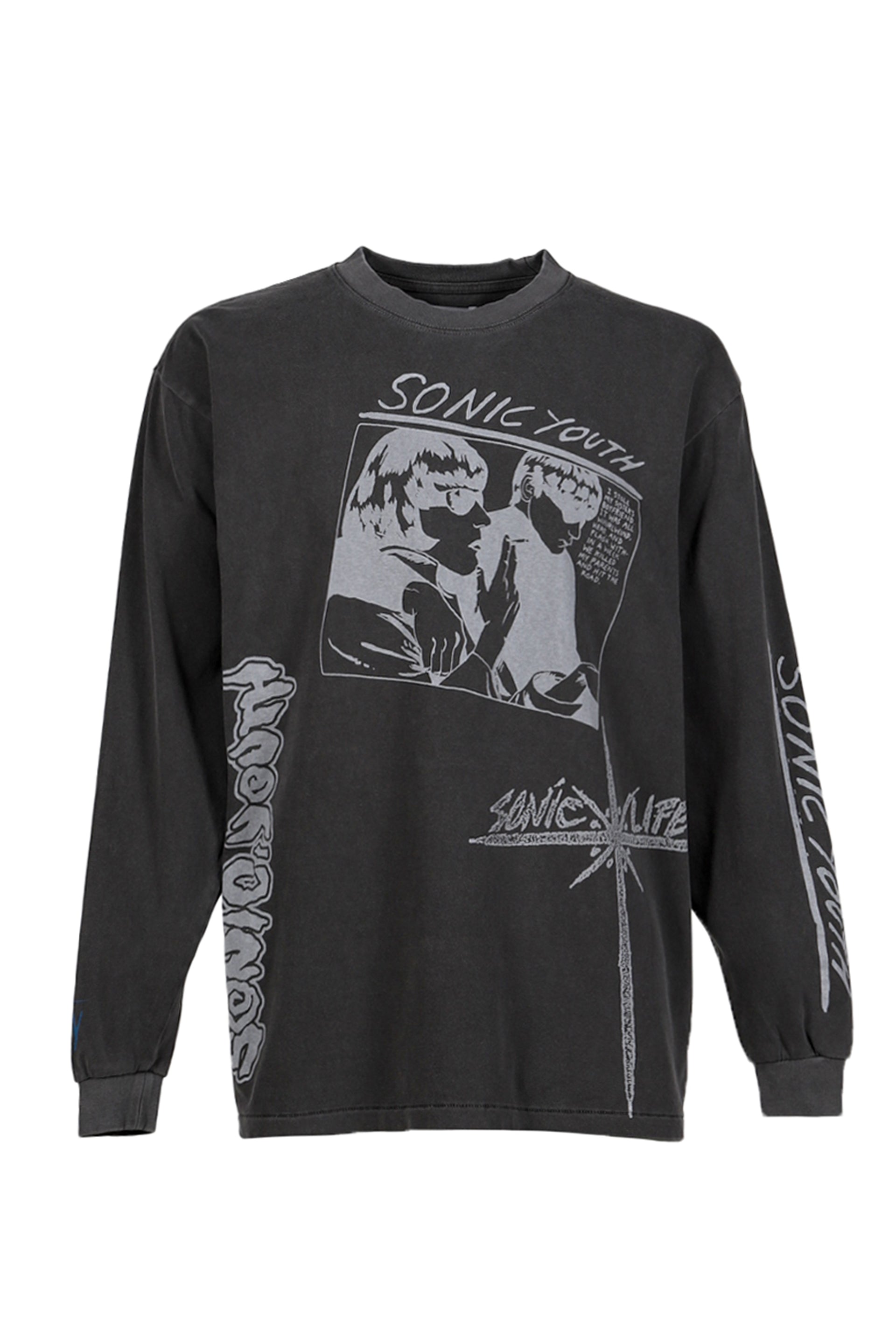Insonnia PROJECTS MULTI PRINT LS TEE TYPE-A / BLK