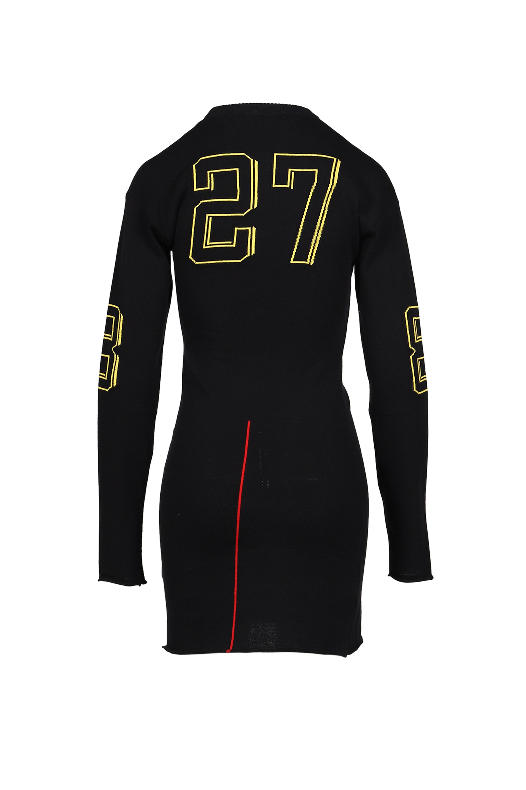 JACQUARD TEAM MINIDRESS / BLK