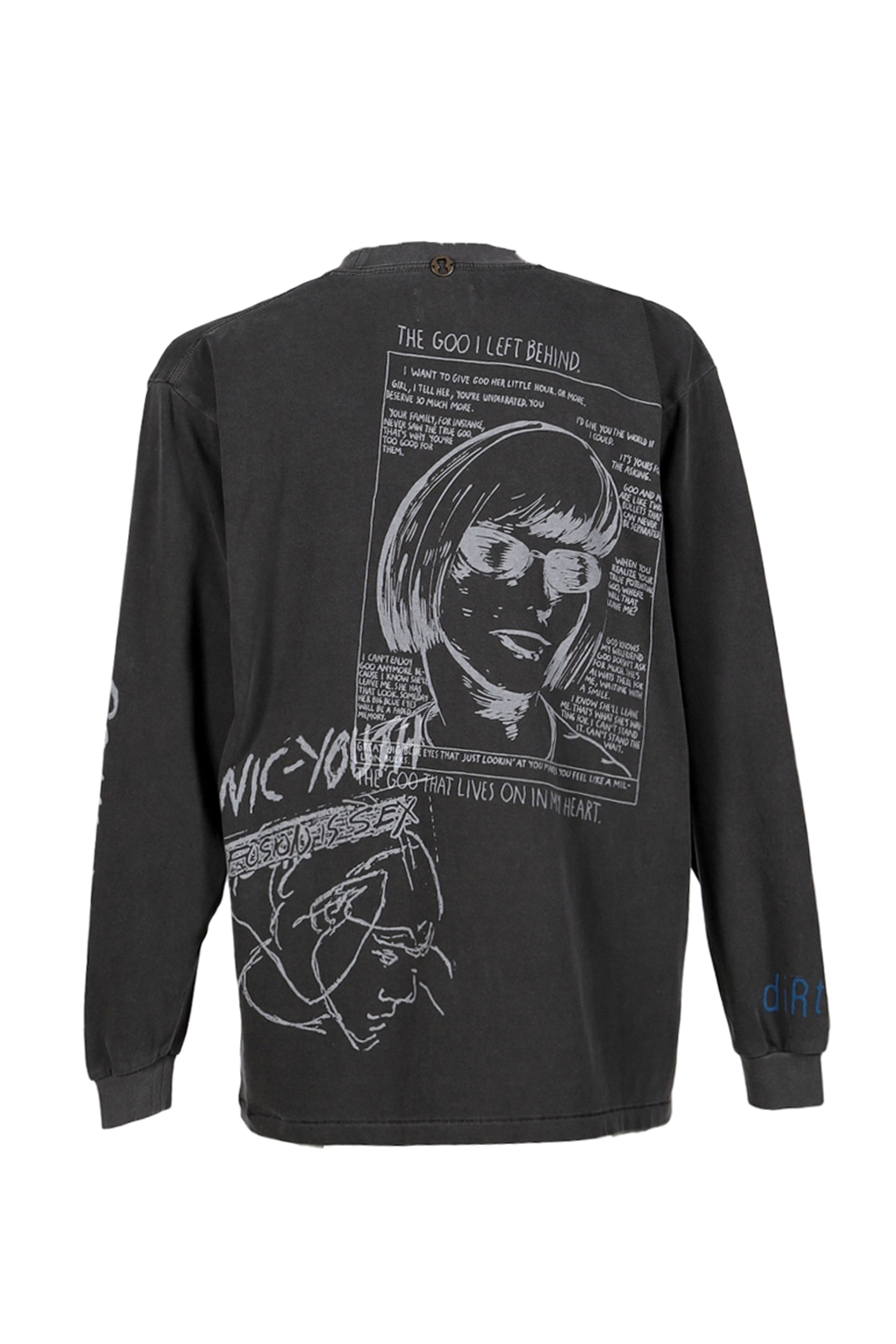 Insonnia PROJECTS MULTI PRINT LS TEE TYPE-A / BLK