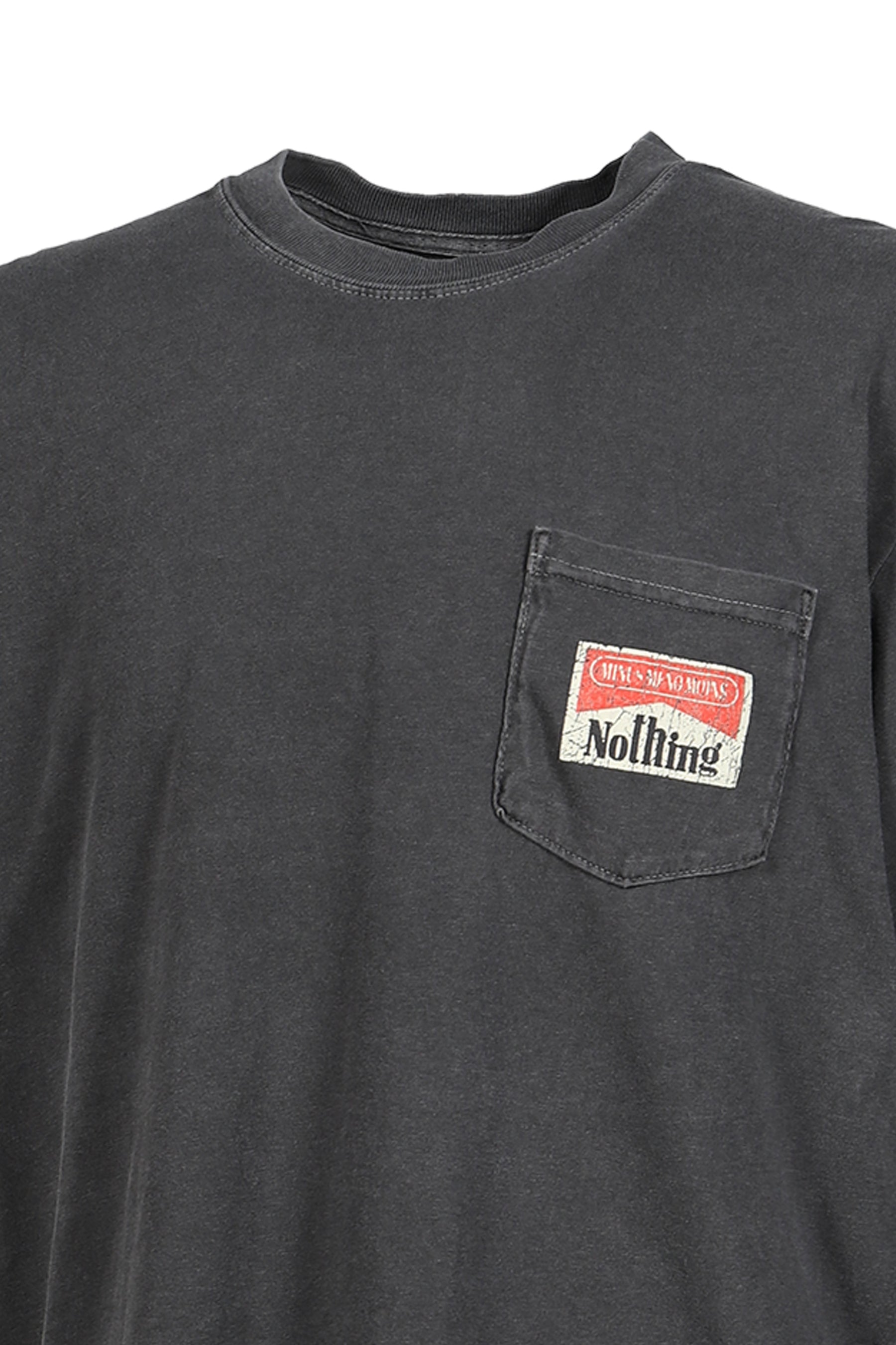 BOOTLEG POCKET TEE(10YEARS) / BLK