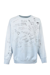 HANDWRITTEN MEMORIAL SWEATSHIRT / L.BLU