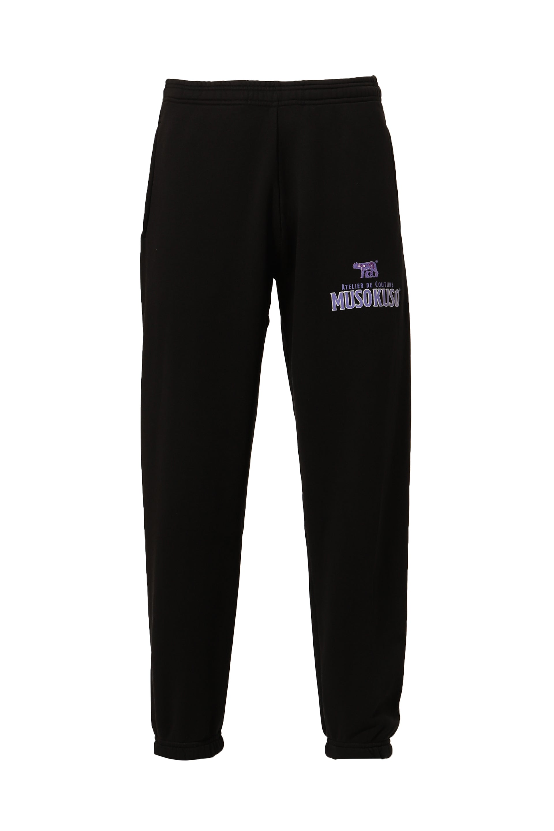 MUSO KUSO ATELIER SWEATPANTS / BLK PUR
