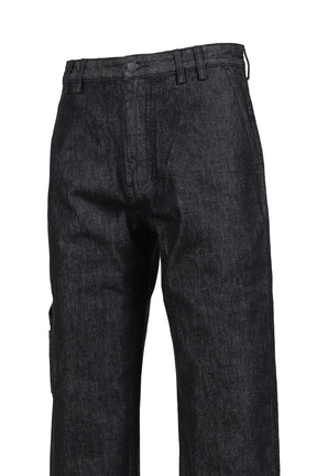 CUFF JEAN RAW / RAW BLK