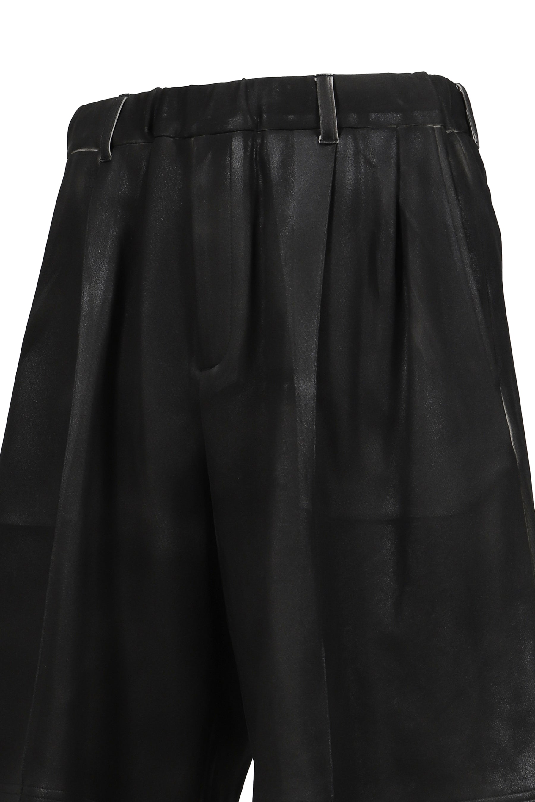 SHORT TRACK PANTS / BLK