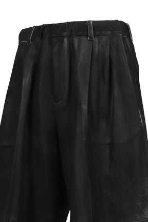 SHORT TRACK PANTS / BLK