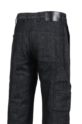 CUFF JEAN RAW / RAW BLK