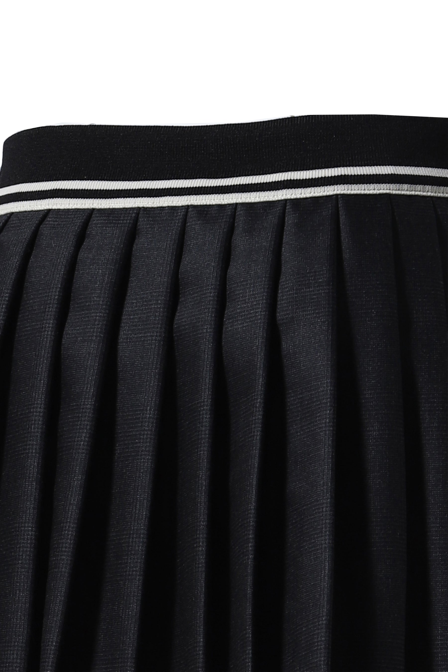 ABIGAIL PLEATED SKIRT / DARK GREY