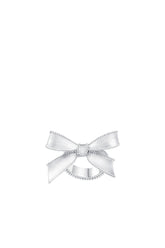 BASIC BOWKNOT RING / SIL