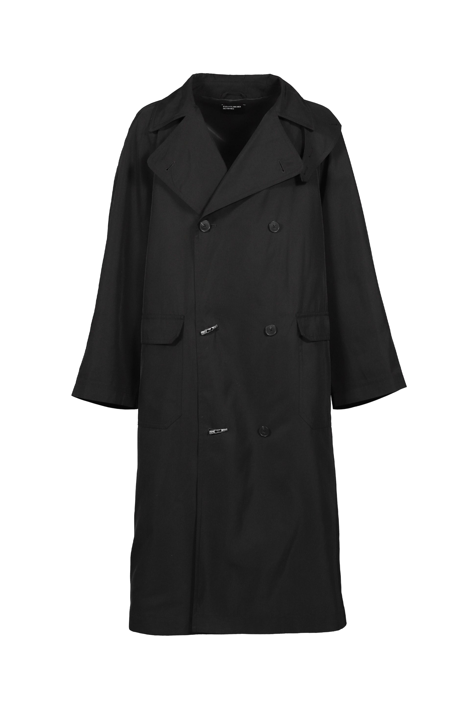 I’M YOUR MAN TRENCH COAT / BLK