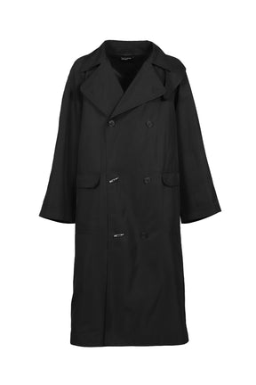 I’M YOUR MAN TRENCH COAT / BLK