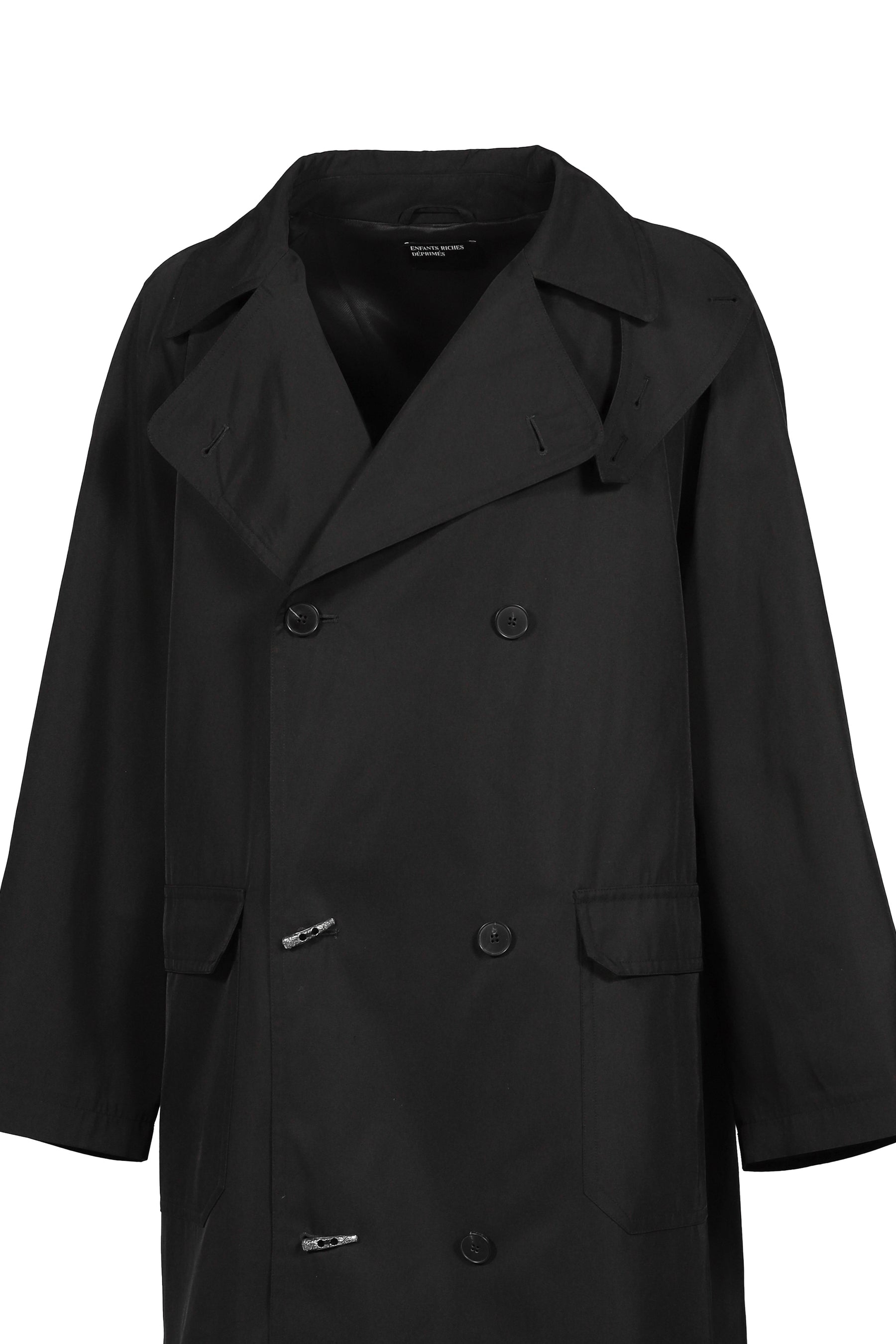 I’M YOUR MAN TRENCH COAT / BLK