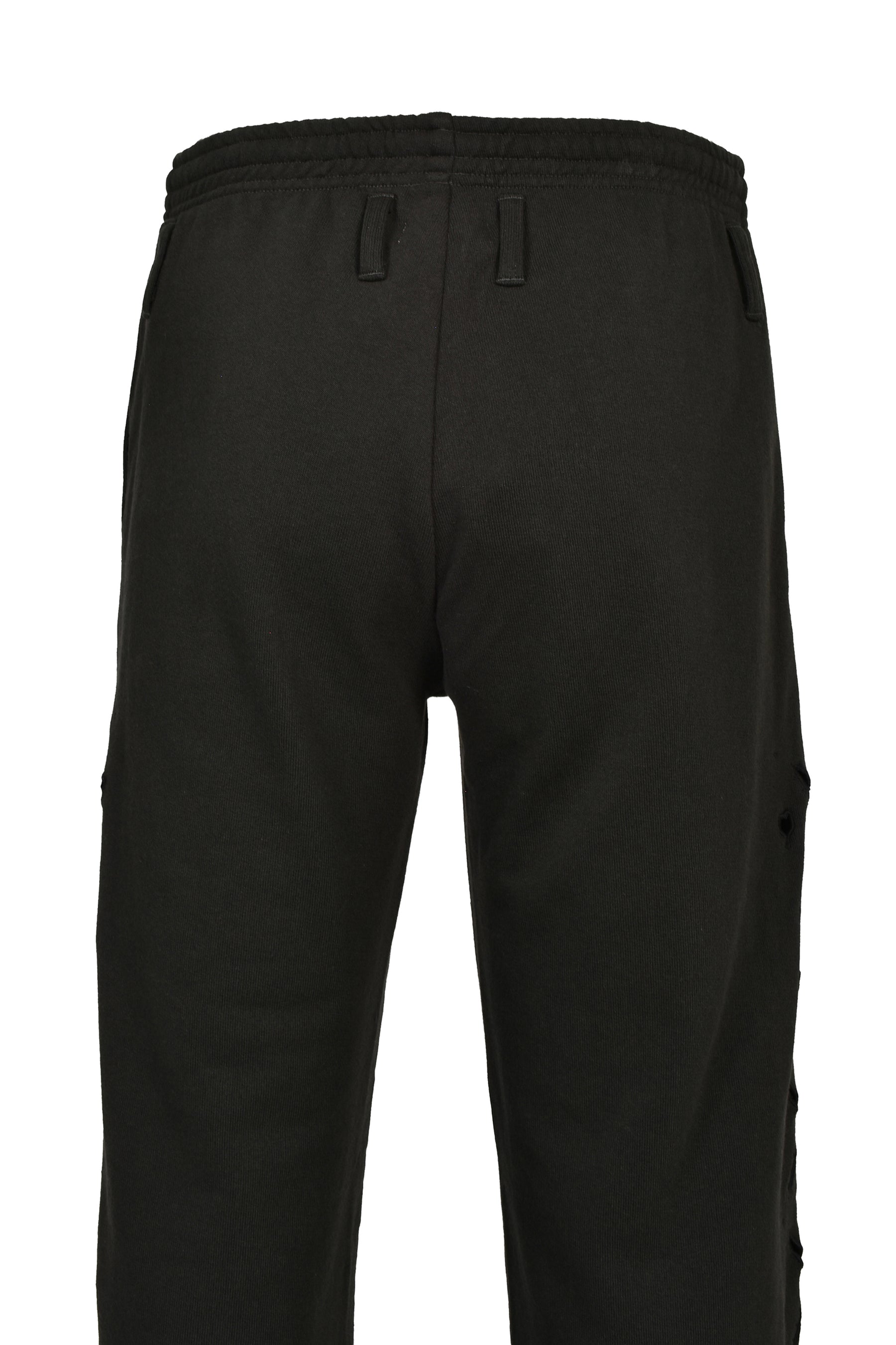 HEART HOLE VC SWEAT PANTS / BLK
