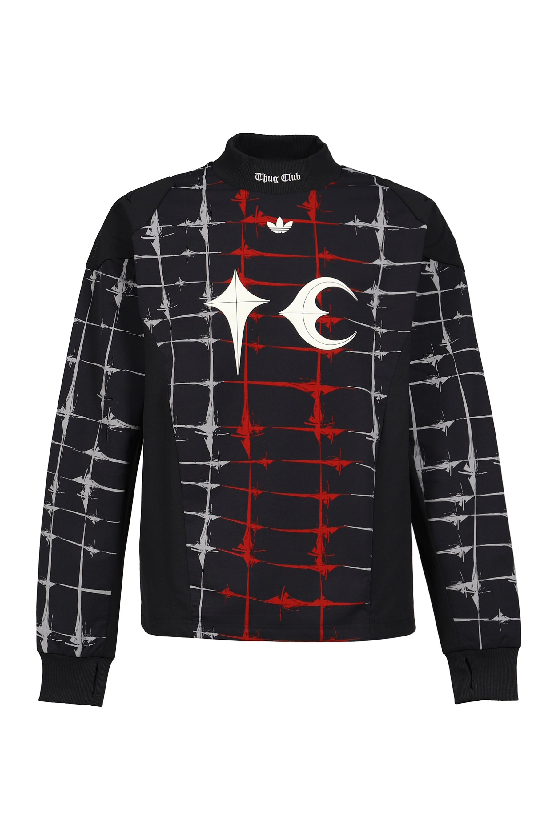 TC GOALIE T LS / BLK