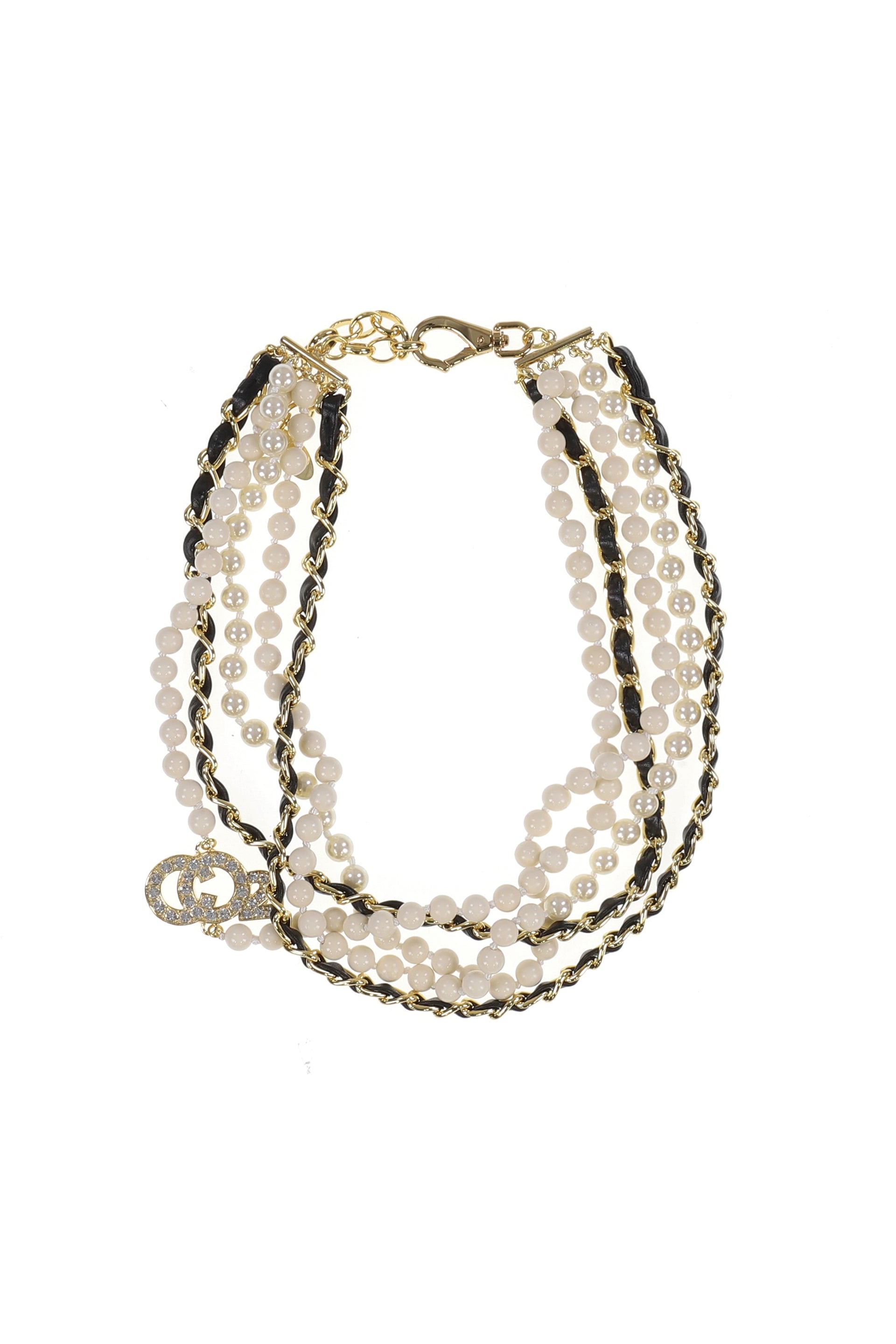 CO2 STARAND NECKLACE / GOLD
