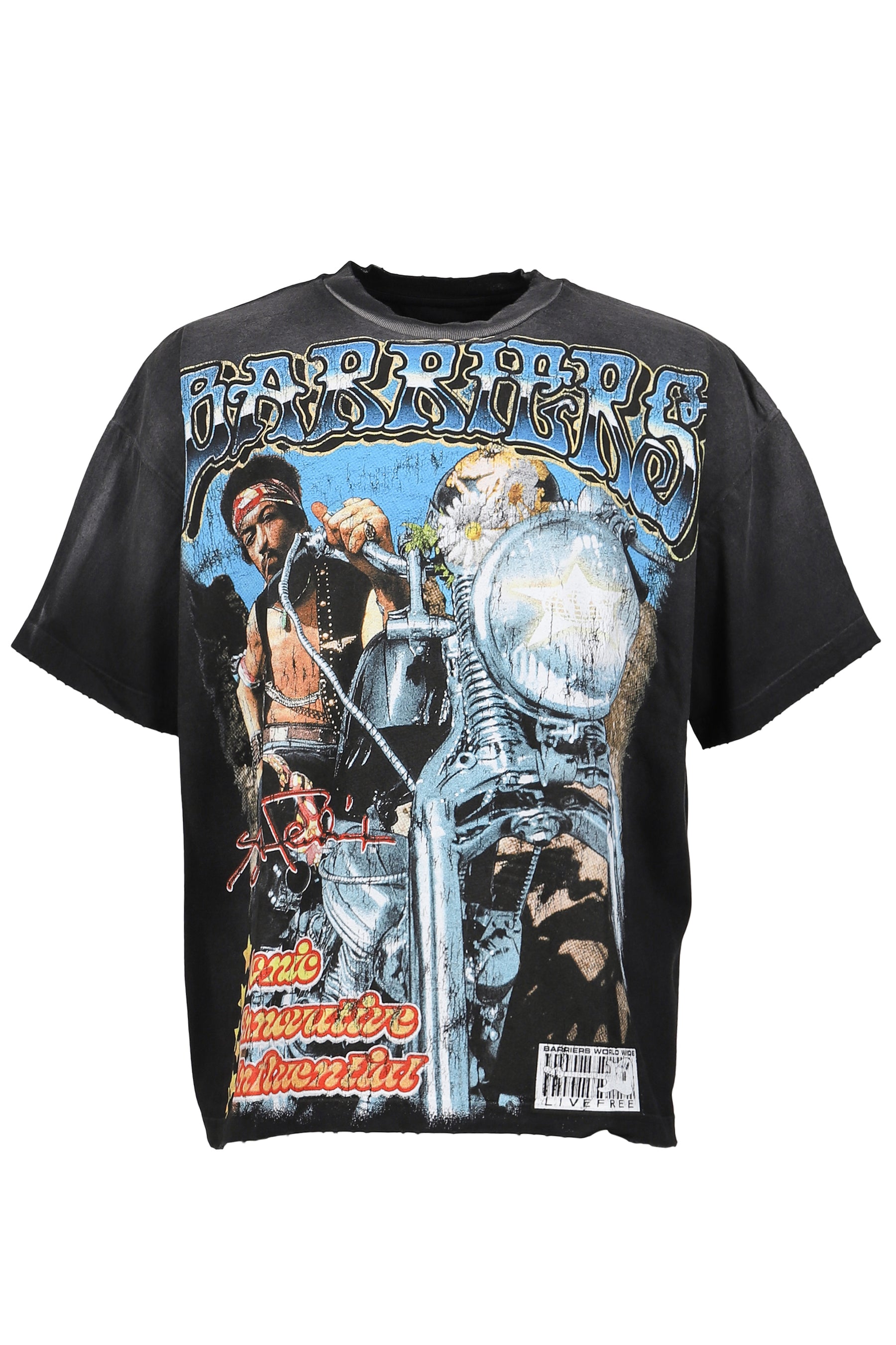 BUSTER T-SHIRT / BLACK 