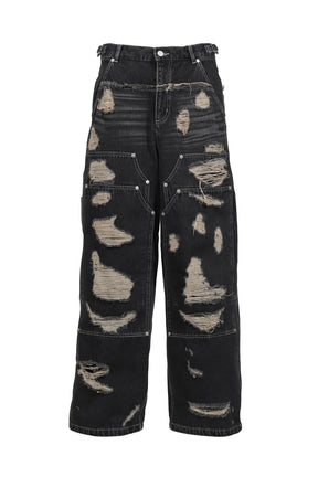 PAINTER DENIM PANTS(EXCLUSIVE) / BLK