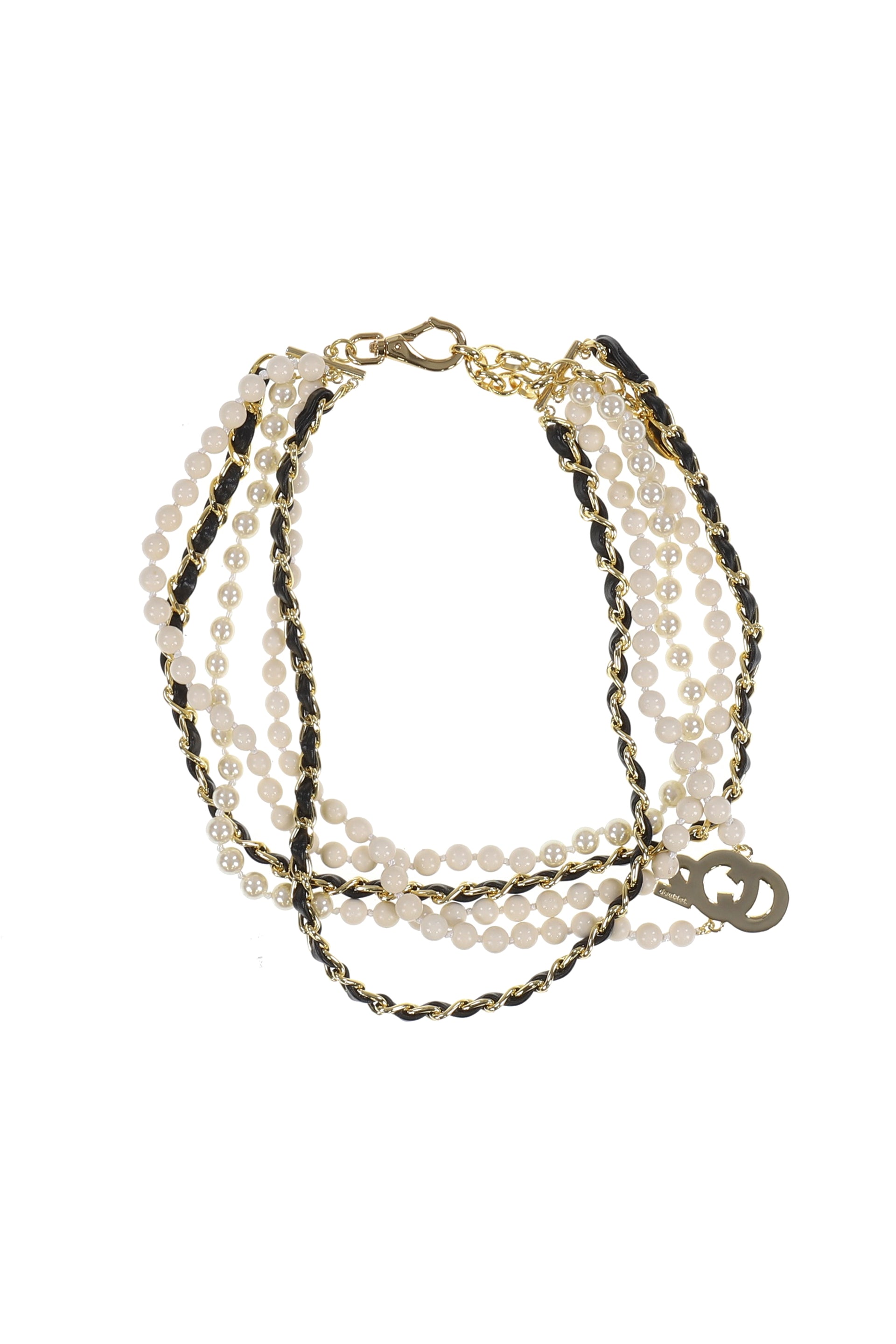 CO2 STARAND NECKLACE / GOLD