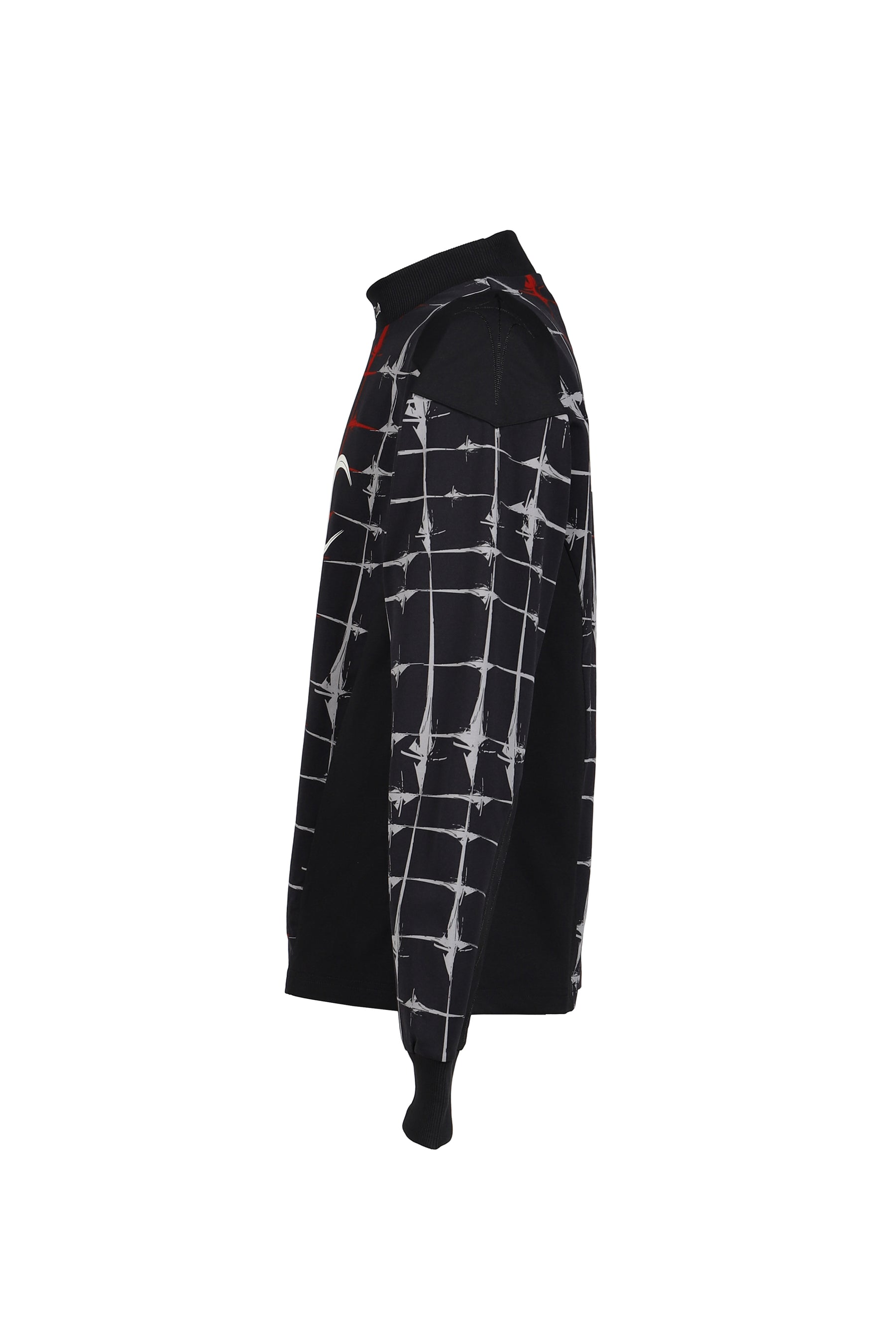 TC GOALIE T LS / BLK