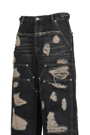 PAINTER DENIM PANTS(EXCLUSIVE) / BLK