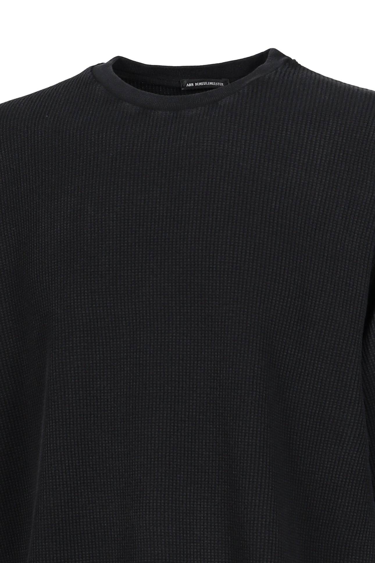 EMIL RELAX FIT BOXY T-SHIRT WITH "THE VELVET EVENING" PRINT / BLK