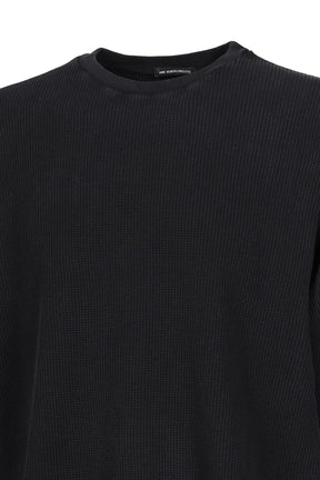EMIL RELAX FIT BOXY T-SHIRT WITH "THE VELVET EVENING" PRINT / BLK