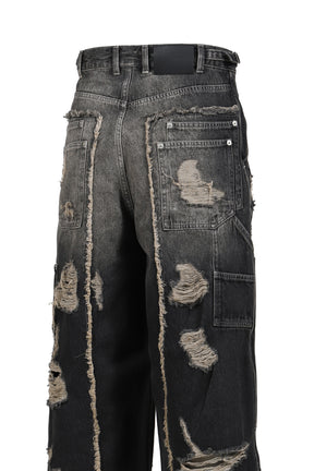 PAINTER DENIM PANTS(EXCLUSIVE) / BLK