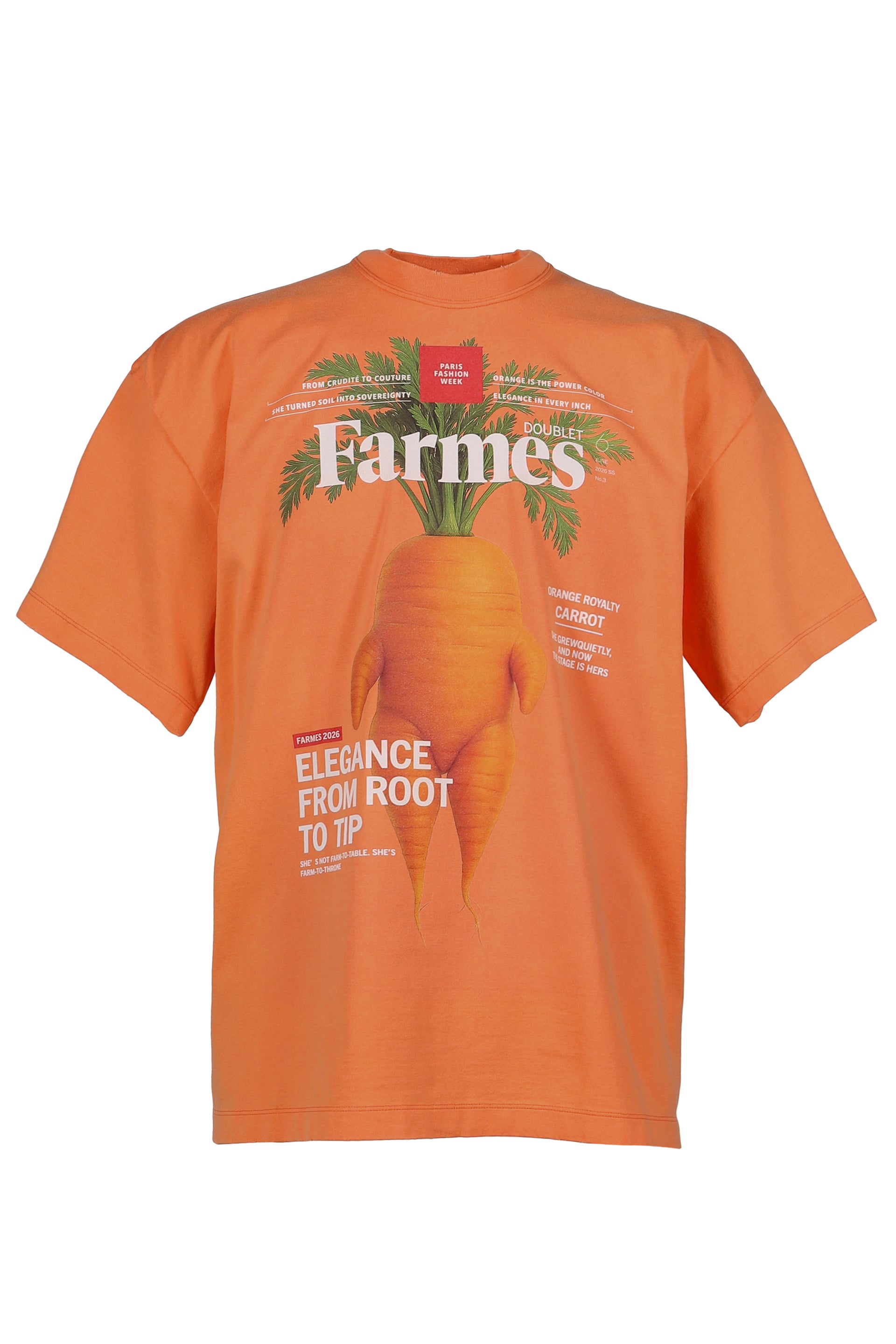 FARMES MAGAZINE COVER T-SHIRT / ORG