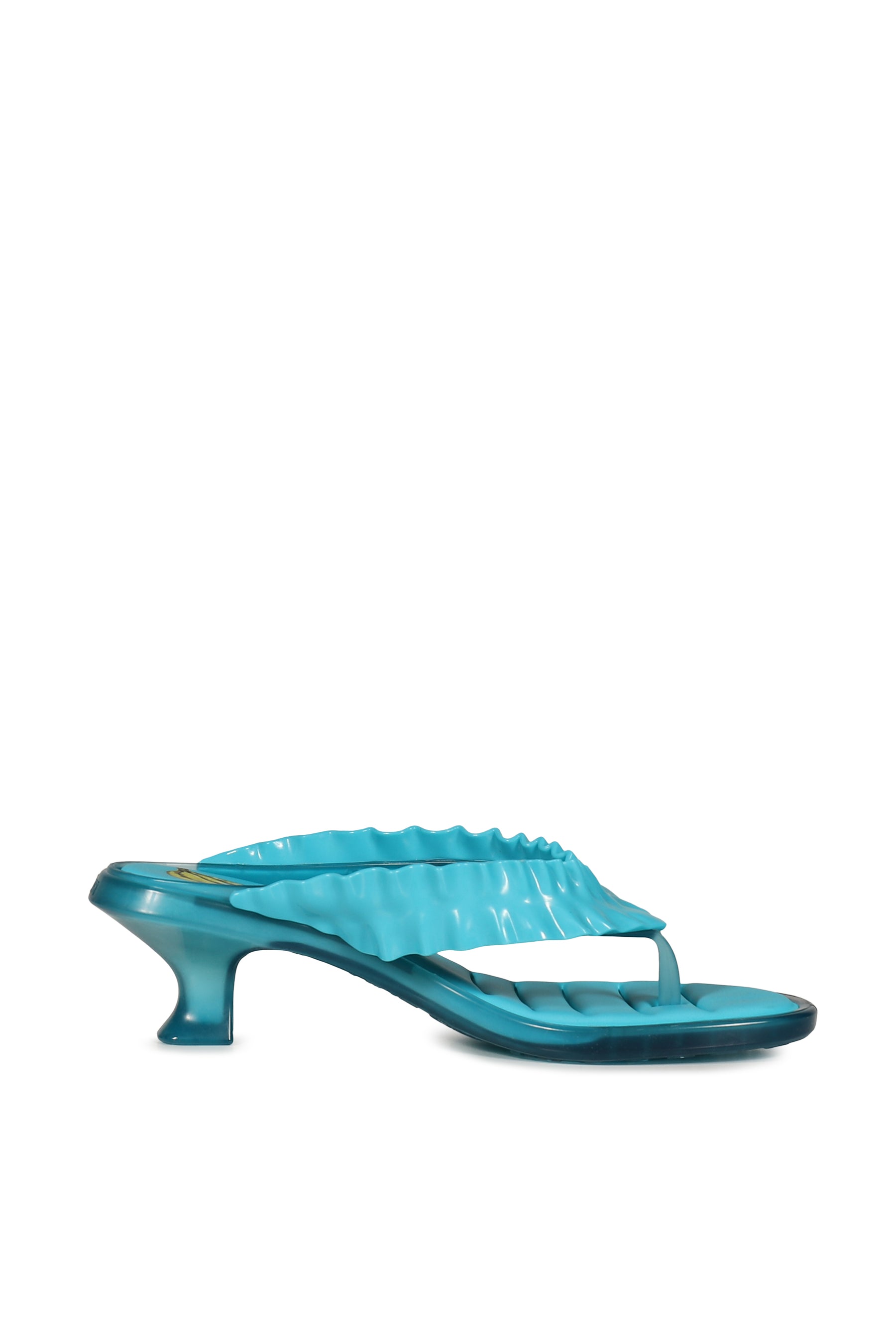 MELISSA THONG KITTEN HEEL / SCUBA BLU
