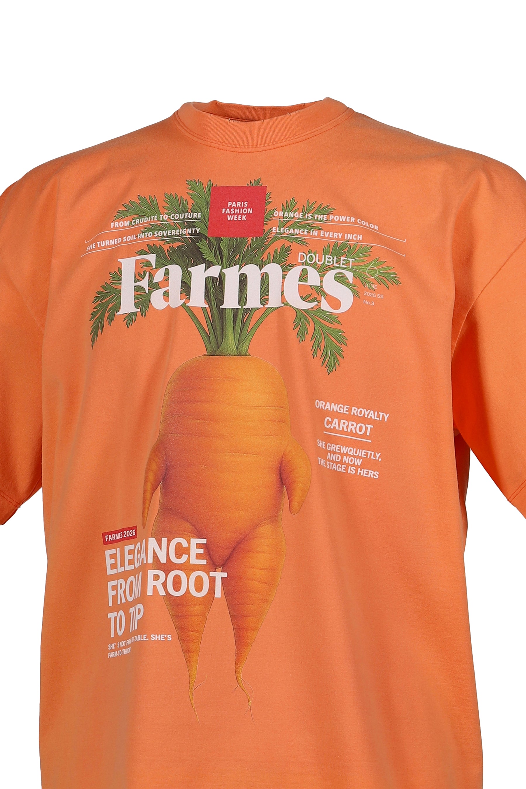 FARMES MAGAZINE COVER T-SHIRT / ORG