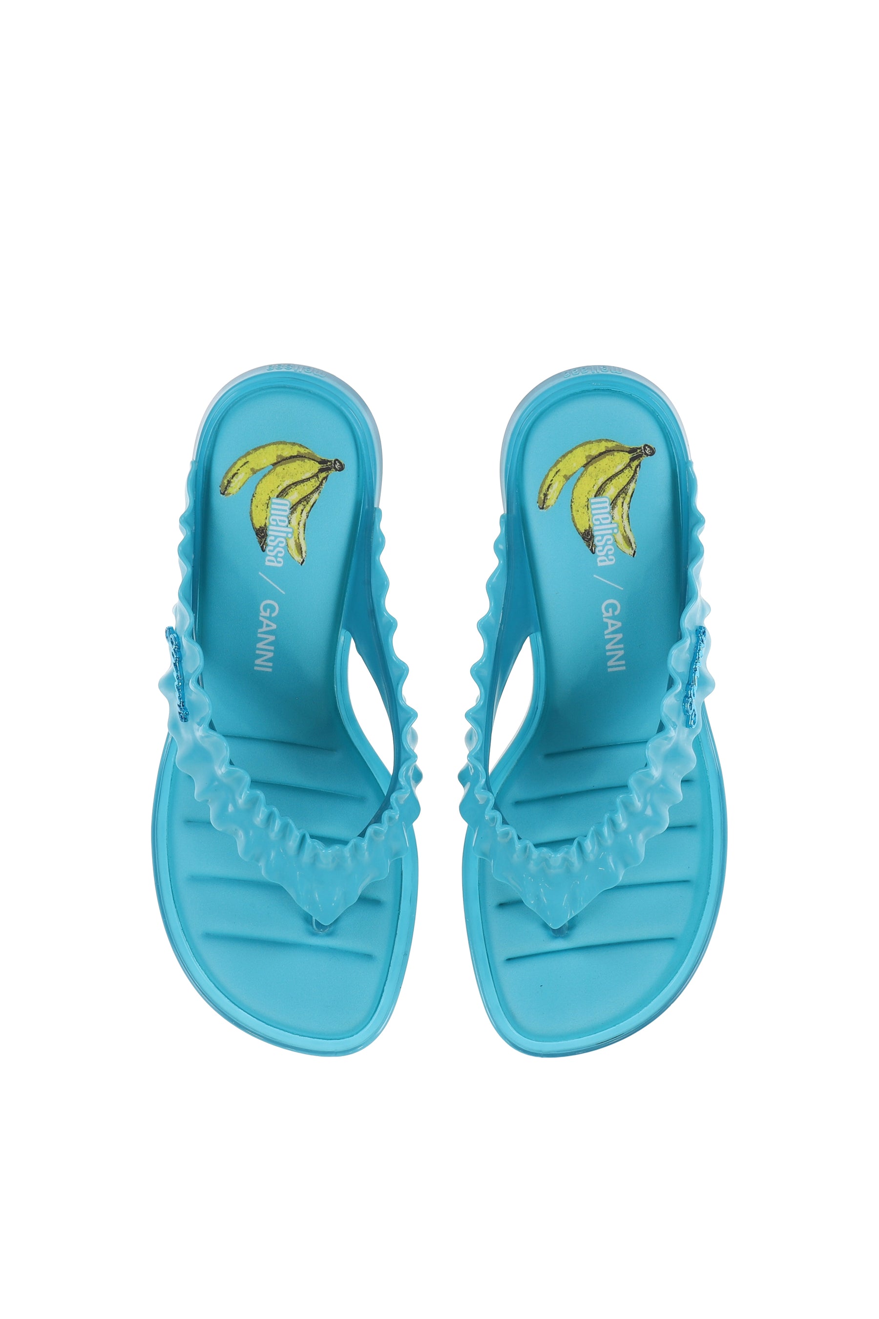MELISSA THONG KITTEN HEEL / SCUBA BLU