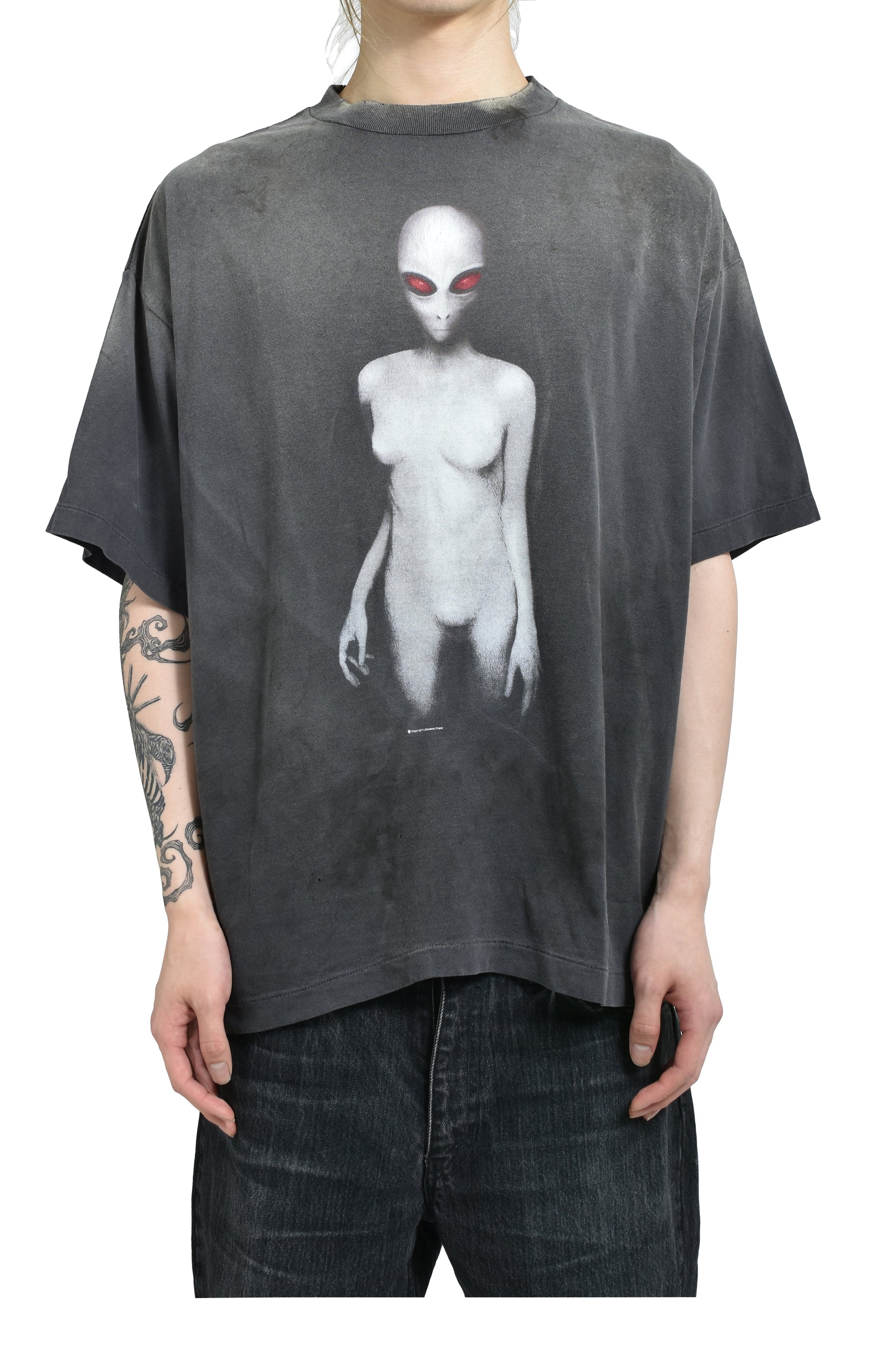 SS TEE/ALIEN / BLACK