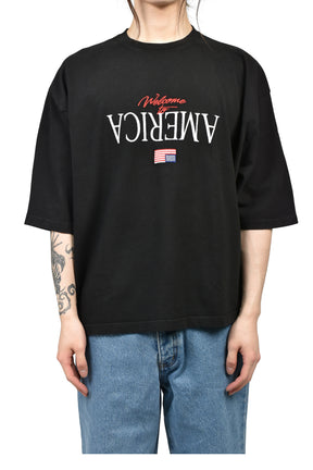 WELCOME TO AMERICA - BUFFALO TEE / BLK