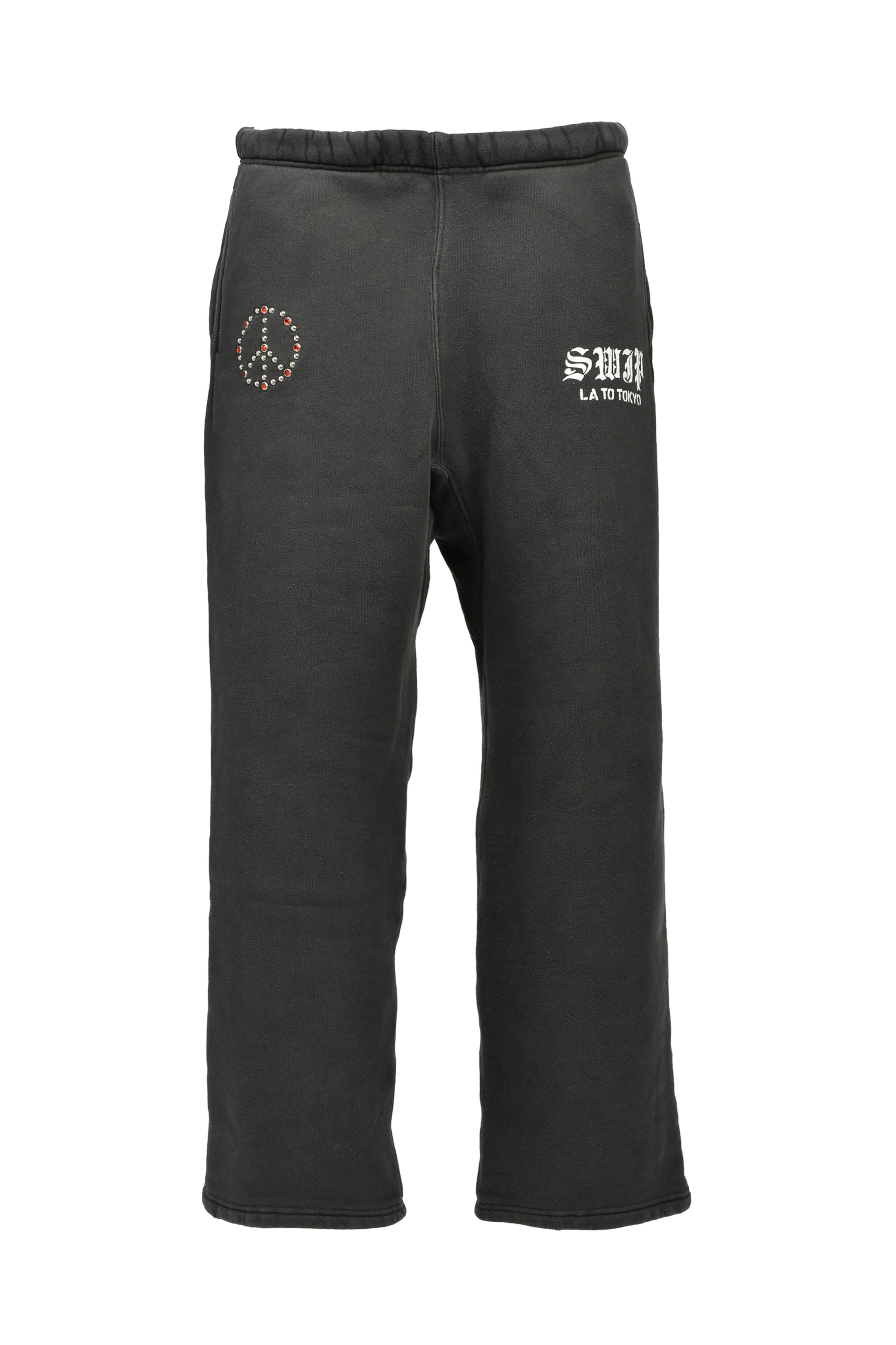 SWJP SWEAT PANTS w/ CUSTOM STUDS NUBIAN (EXCLUSIVE) / GRY
