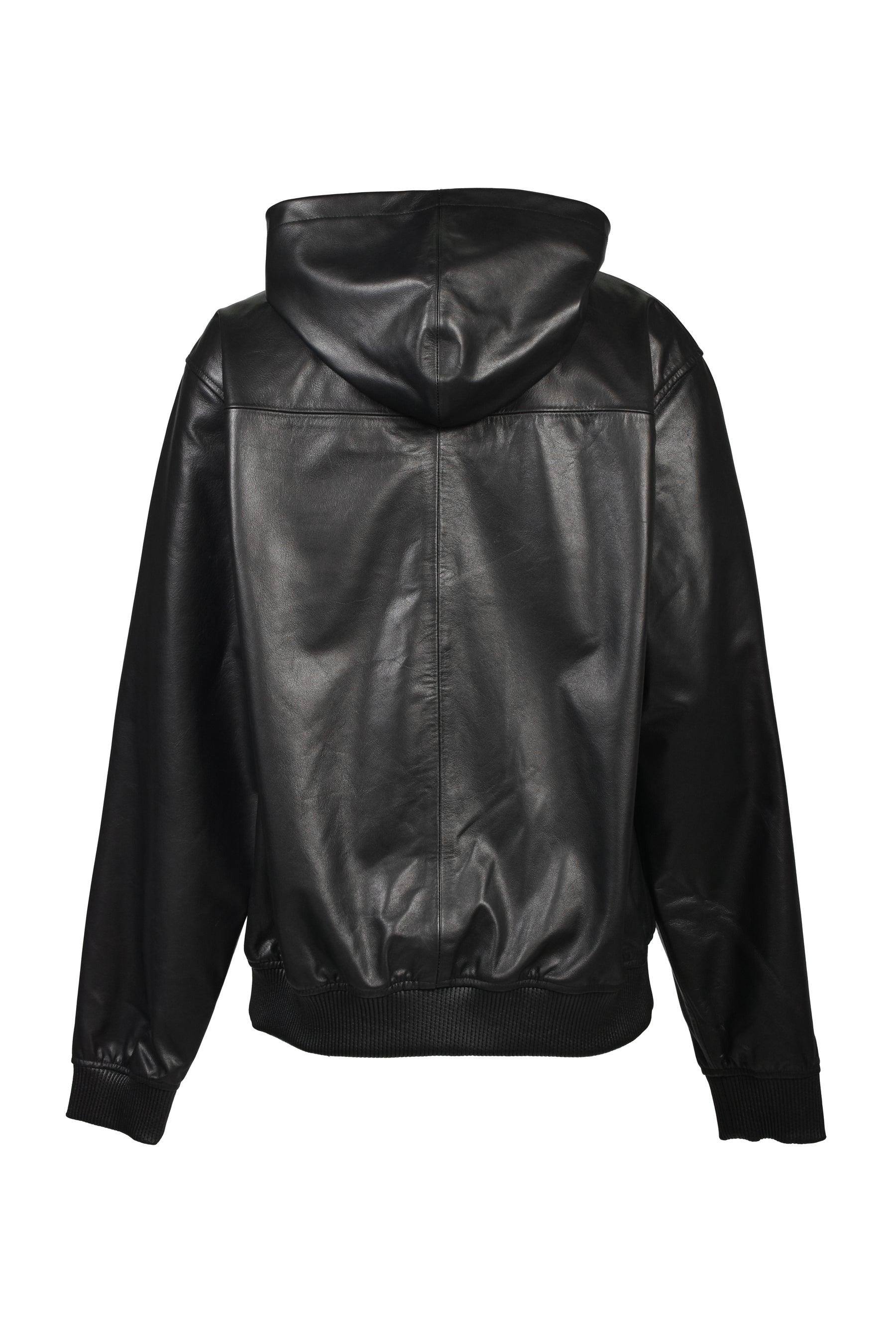 LAST NEST ラストネスト SS26 LEATHER HOODIE / BLK - NUBIAN ヌビアン