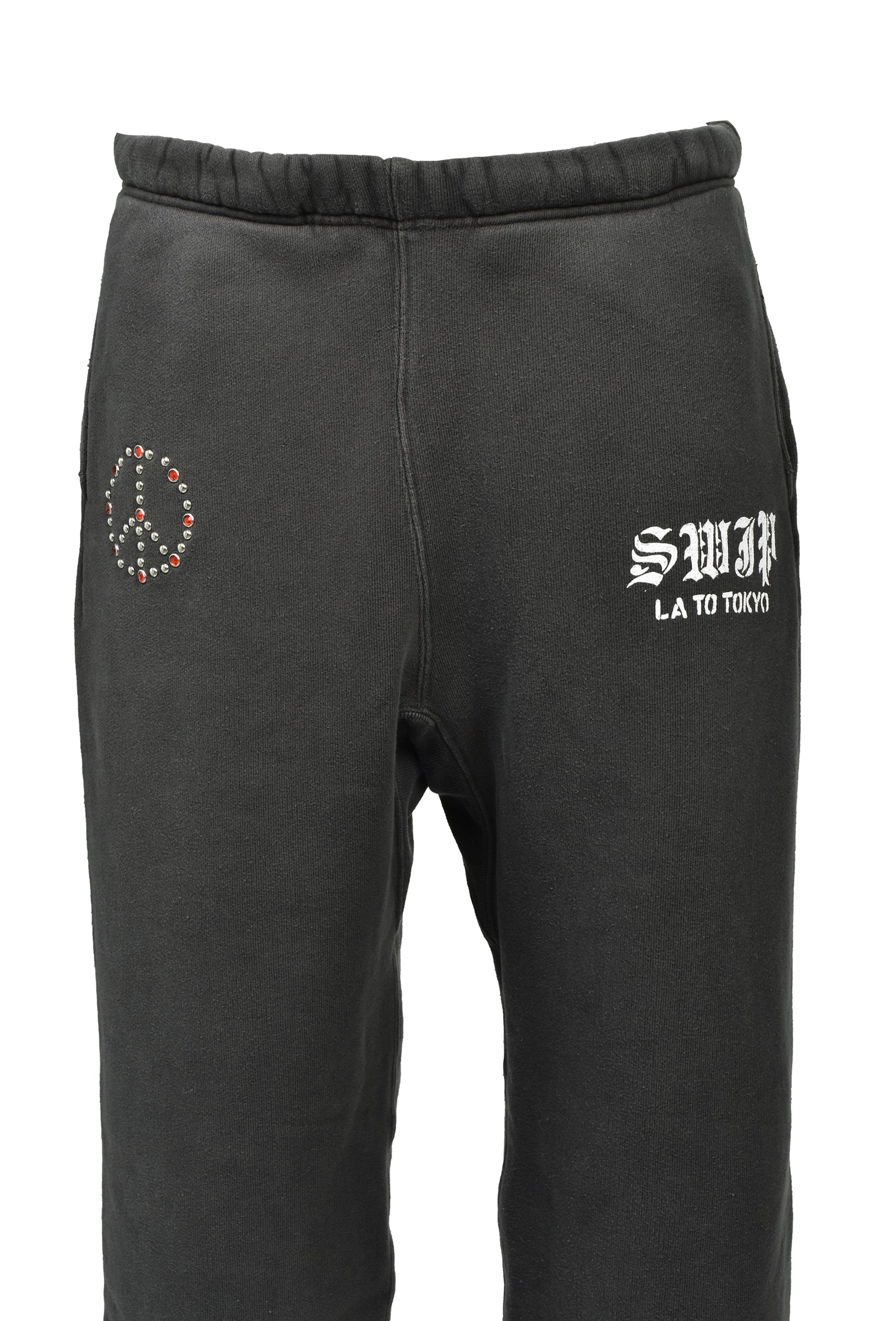SWJP SWEAT PANTS w/ CUSTOM STUDS NUBIAN (EXCLUSIVE) / GRY
