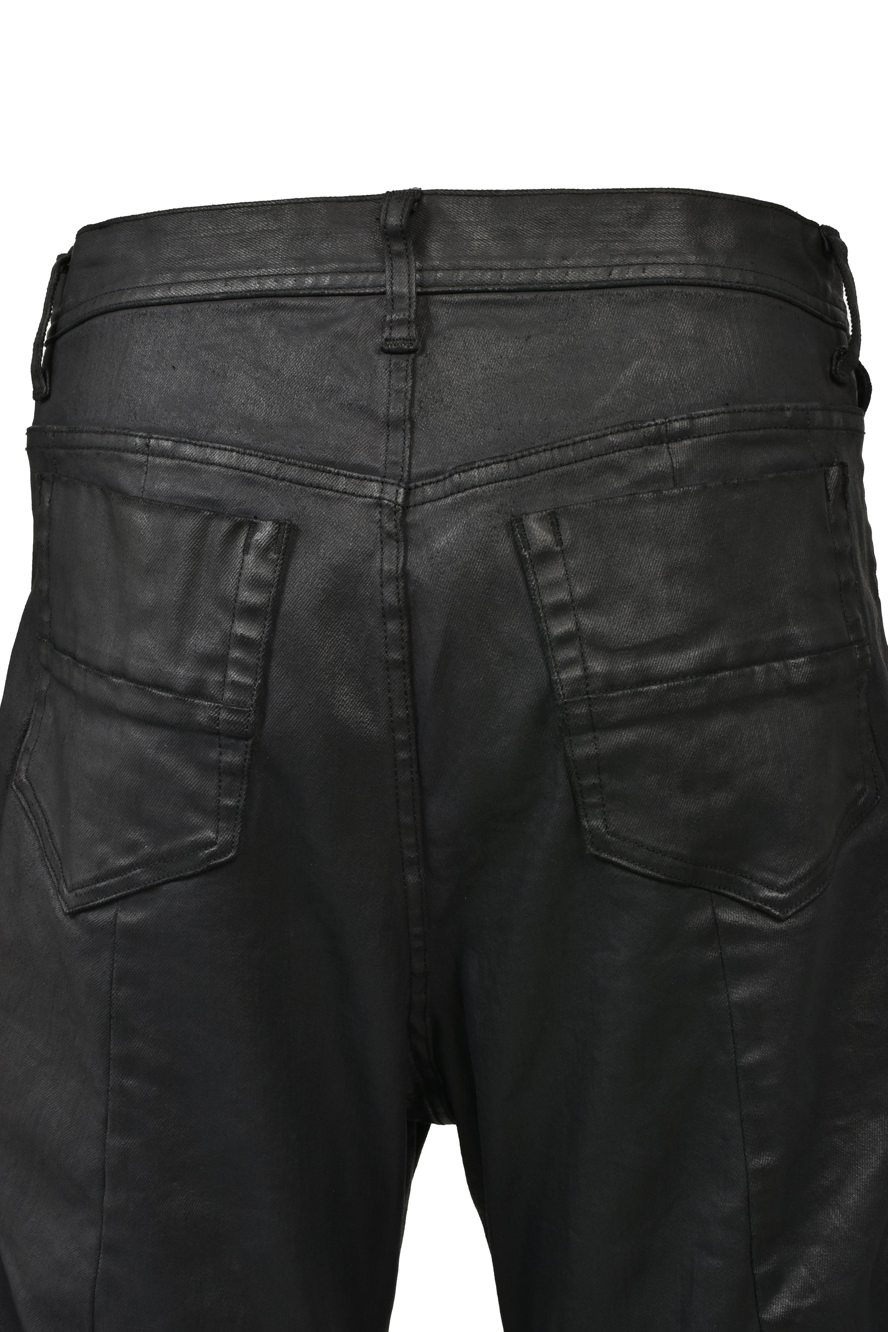 JULIUS ユリウス SS26 10oz COATED STRETCH DENIM PANTS / BLK