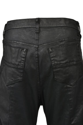 JULIUS ユリウス SS26 10oz COATED STRETCH DENIM PANTS / BLK