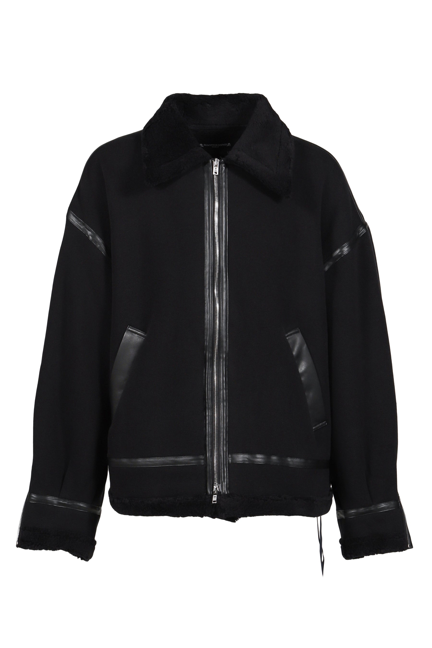 COTTON MUTON JACKET / BLACK 