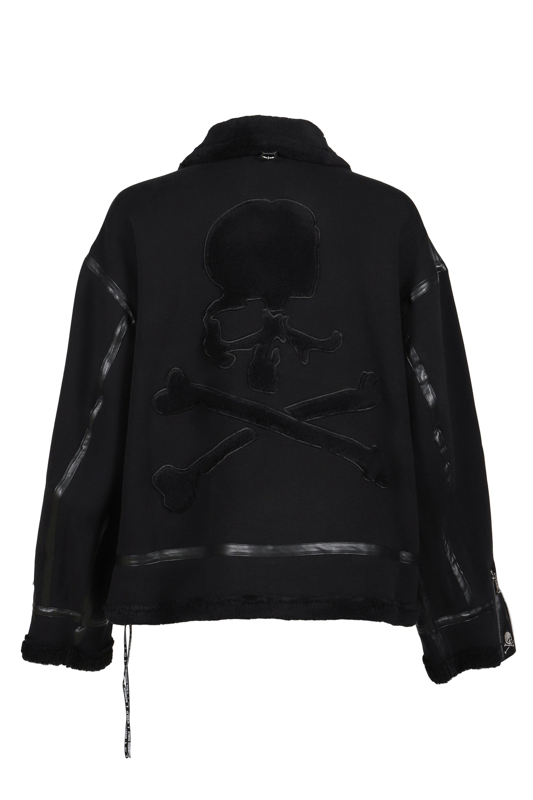 COTTON MUTON JACKET / BLACK 