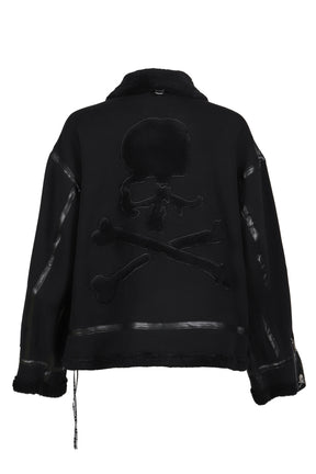 COTTON MUTON JACKET / BLACK 